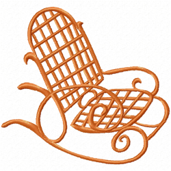 Chairs Embroidery Design 7 Chairs Embroidery Design 7